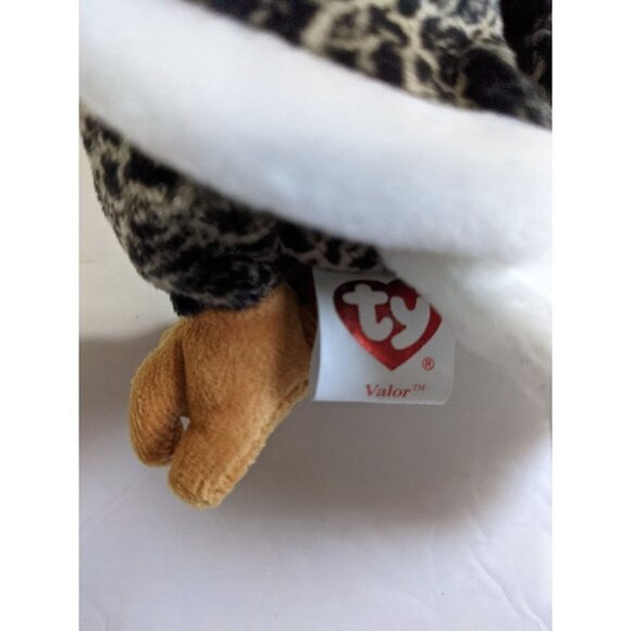 TY Beanie baby Valor Eagle Stuffed animal plush  6in - Picture 5 of 6